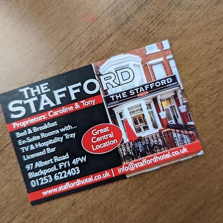 The Stafford Bed & Breakfast Blackpool Exterior photo
